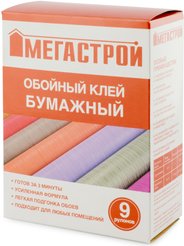 Клей для бумажных обоев Мегастрой 45м.кв.140гр