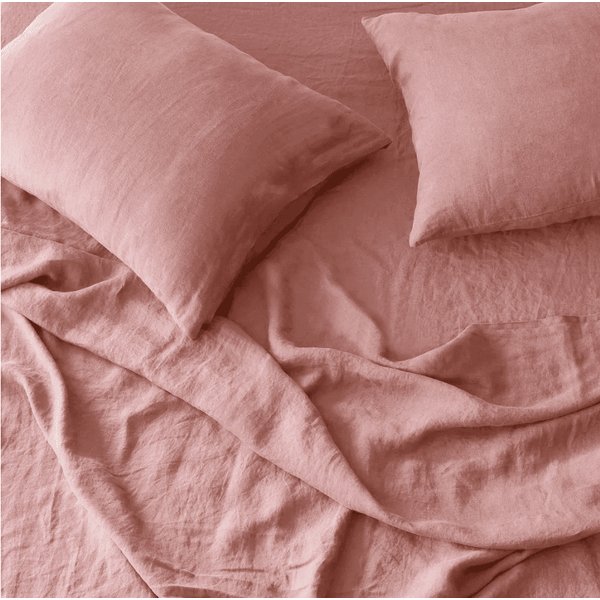 Комплект постельного белья евро Capriccio ЖАТКА peach, наволочки 2шт - 50х70 полисатин
