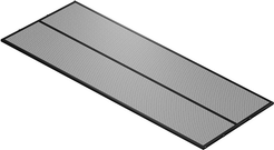 Полка мелкосетчатая Larvij 89х42см черный