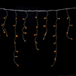 Электрогирлянда сосульки внутренняя 2х0,6м 100LED желтый SYCL-015