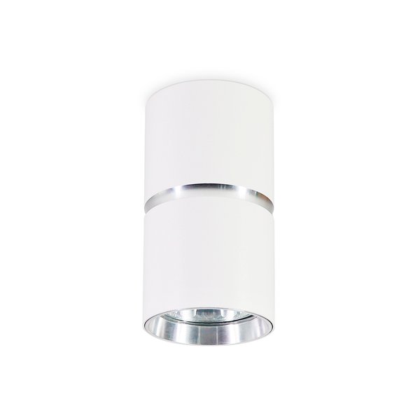Светильник точечный накладной Ambrella light TN213115 WH/CH белый/хром GU10 