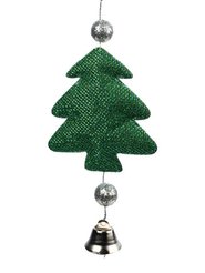 Украшение подвесное Елочка зеленая 17,5x8x2,5см 90905