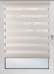 Штора рулонная День-Ночь Prakto натуральный 40х150/160см