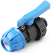 Кран компрессионный ПНД Pro Aqua UNIO d20x1/2" наружная резьба