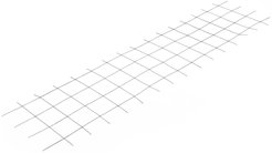 Сетка сварная кладочная (2х0,5м) 100х100/120х120мм d3/2,2