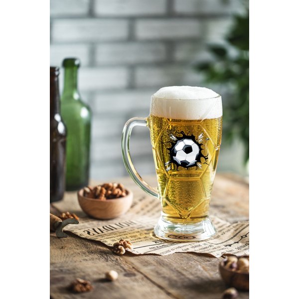 Кружка д/пива OSZ Лига Время футбола 500мл стекло