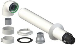 Комплект коаксиальный 60x100-750 универсальный