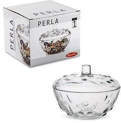 Сахарница Pasabahce Perla 14см с крышкой, стекло