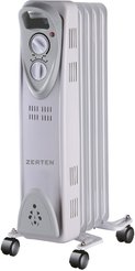 Радиатор масляный Zerten MRS-10 1000Вт 5 секций