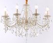 Люстра Ambrella light TR4945/8 WH/GD/CL белый/золото/прозрачный 8хE14