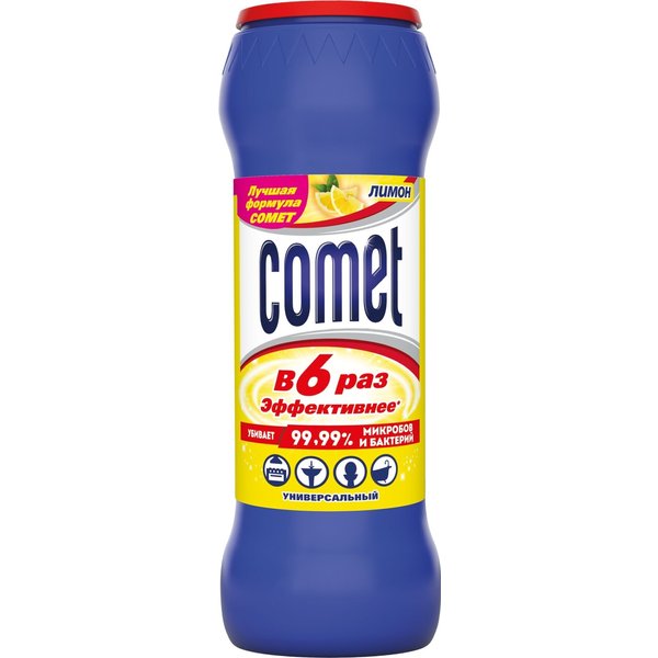 Порошок чистящий универсальный Comet 475г Лимон дезинфицирующий