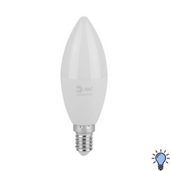 Лампочка светодиодная ЭРА GREEN LINE LED B35-15W-865-E14 GL E14 15 Вт свеча холодный свет