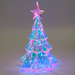 Фигура светодиодная внешняя Елка 50см LED, мультиколор, ПЭТ, RX200-40