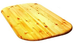 Столешница овальная Хвоя 28мм 800х1800 АВ