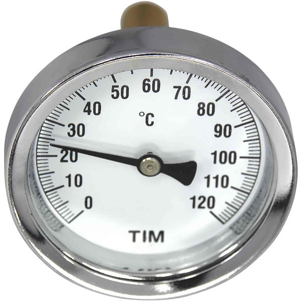 Термометр биметал.с погружной гильзой,темп.120 гр.,MP-У