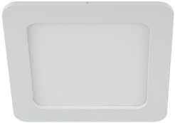 Светильник ЭРА светодиодный квадратный LED 2-12-4K LED 12W 220V 4000K, 170х170мм