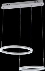 Люстра Storia 3420-2L WH+CR, LED 76W (60х40,5х100) IR