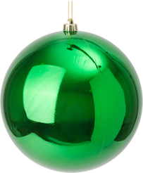 Шар 25см зеленый, глянец SYQA-0124230-GR