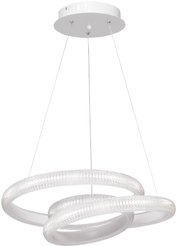 Люстра Оскар 118W LED 220 V (пульт) белый (510015401)