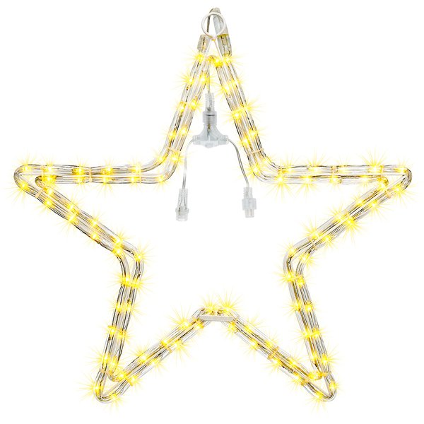Фигура светодиодная Звезда 96 теплых LED ламп D56см VEGAS 