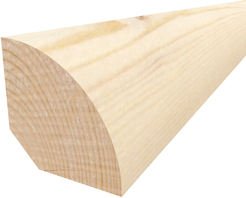 Штапик хвоя экстра полукруг 18х18х2400