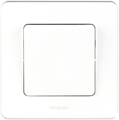 Выключатель 1-клавишный LEGRAND Inspiria 673600 белый