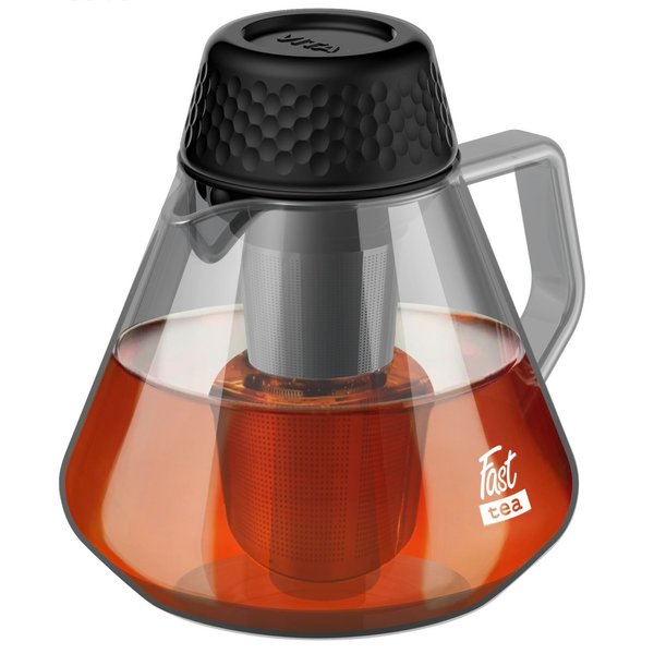 Чайник заварочный 3в1 Vitax Fast tea 1л стекло, фильтр нерж.сталь