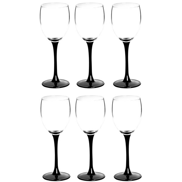 Набор бокалов д/белого вина Luminarc Domino 250мл 6шт стекло