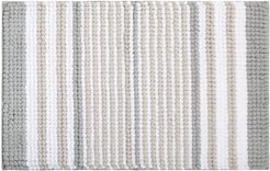 Коврик для ванной комнаты 50x80см IDDIS, BC06P58i12, серый, шенилл