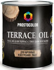 Масло для террас PROSTOCOLOR Палисандр (2,2л)