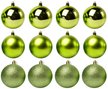 Набор шаров 12шт 8см яблочно-зелёный SYQD-0121206 Набор шаров 12шт 8см яблочно-зелёный SYQD-0121206