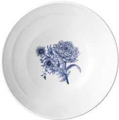 Салатник Lefard Royal Blue 780мл 15х7см белый, фарфор 