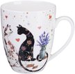 Кружка Lefard Lavander Cats Любовь 430мл фарфор