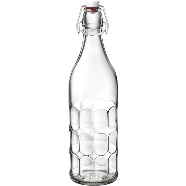 Бутылка д/масла и уксуса Bormioli Rocco Moresca 1л стекло,бугельная крышка