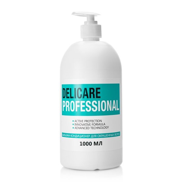 Бальзам-кондиционер для волос Delicare Professional 1л для окрашенных