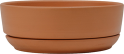 Горшок керамический бонсай Огма d22см h8см v2л, терракот