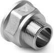 Переход латунный Pro Aqua 1/4"x1/2" наружная-внутренняя резьба