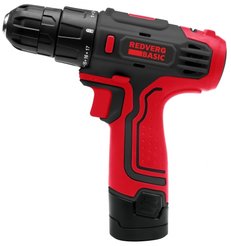 Шуруповерт аккумуляторный RedVerg Basic SD10L/1, Li-Ion, 15Нм, 10.8В, 1х1.3Ач