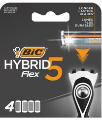 Кассеты сменные д/бритья Bic Flex5 Hybrid 4шт