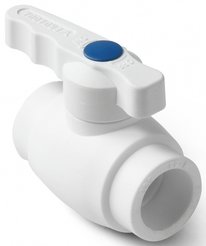 Кран полипропиленовый полнопроходной Pro Aqua Prime d32мм