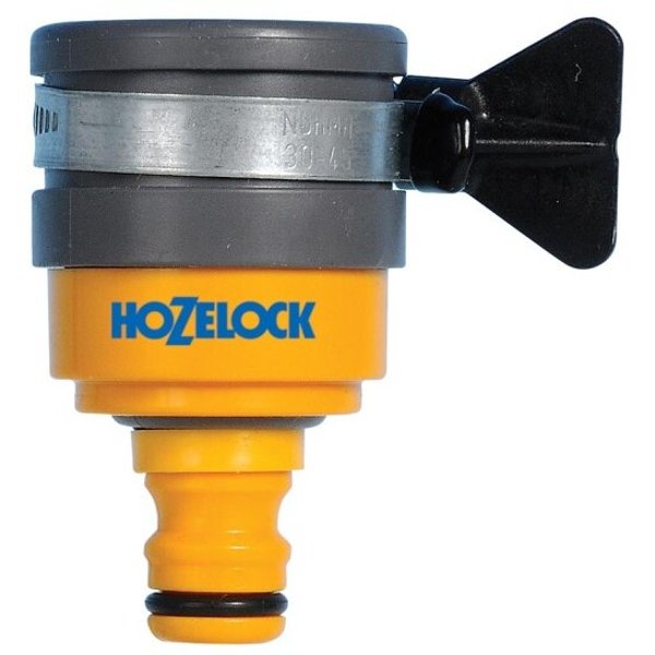Коннектор для крана-смесителя круглого сечения до 24мм HoZelock 2177
