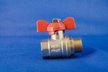 Кран шаровый ASTEK 355 NB гш бабочка 1"