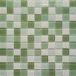 Мозаика Tessare 30,0х30,0х0,4см стекло бледнозелено-болотный шт(HJM23)