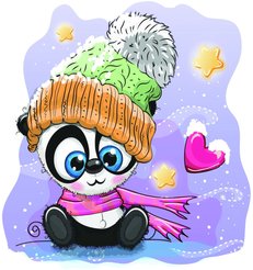 Картина Панди 40х50