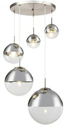 Подвес Glass TL1203H-05CH Toplight 5хЕ27