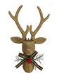 Украшение подвесное Magic Time Олень золотистый из полипропилена 8x6x12см арт.91325