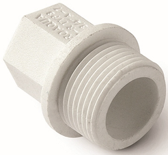 Заглушка полипропиленовая резьбовая Pro Aqua 3/4" наружная резьба