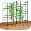 Шпалера 3D для растений 3 секции