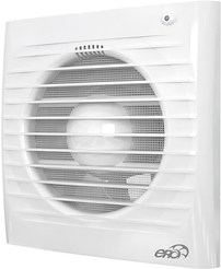 Вентилятор накладной D125 ERA с антимоскитной сеткой,датчиком влажности с таймером