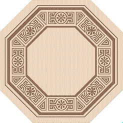 Ковер Эко 7354-01-8 1,2х1,2м